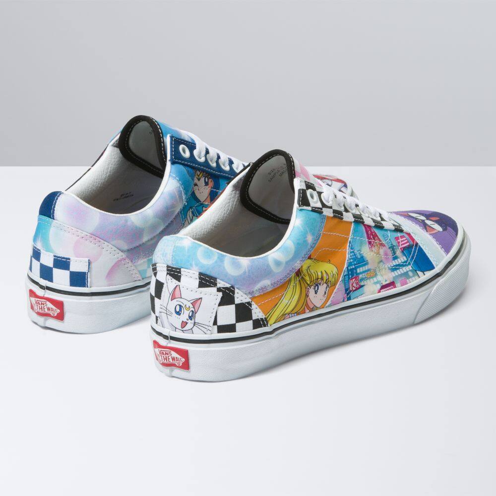 حذاء رياضي نسائي من Vans x Sailor Moon Old Skool Patchwork (مقاس أمريكي للجنسين) MISC VN0005U74481