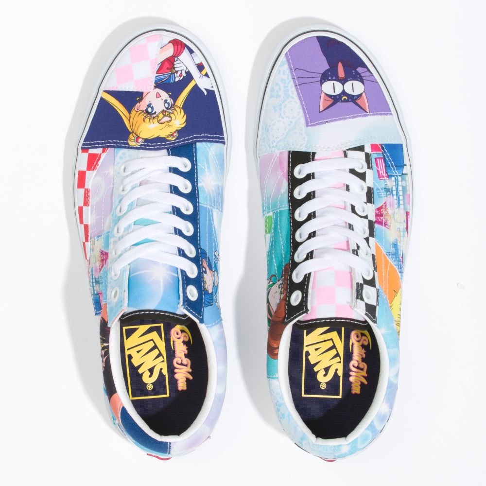 حذاء رياضي نسائي من Vans x Sailor Moon Old Skool Patchwork (مقاس أمريكي للجنسين) MISC VN0005U74481