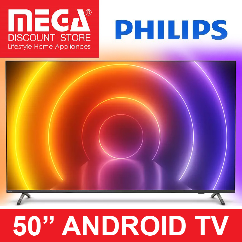 PHILIPS 50PUT8516 50" 4K UHD ANDROID TV + FREE WALLMOUNT