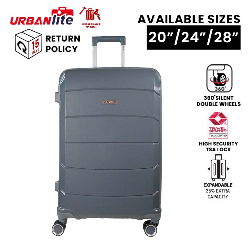 URBANlite Ridge 20"inch | 8-Wheel Spinner | TSA Lock I Expandable | Hard Case Luggage-ULH21906