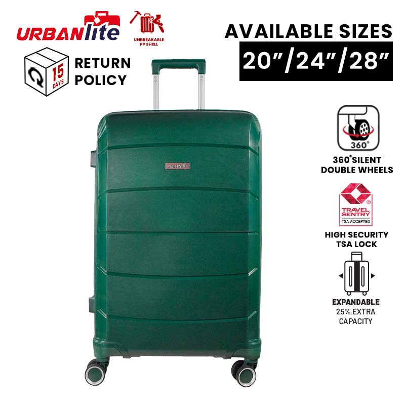 URBANlite Ridge 20"inch | 8-Wheel Spinner | TSA Lock I Expandable | Hard Case Luggage-ULH21906