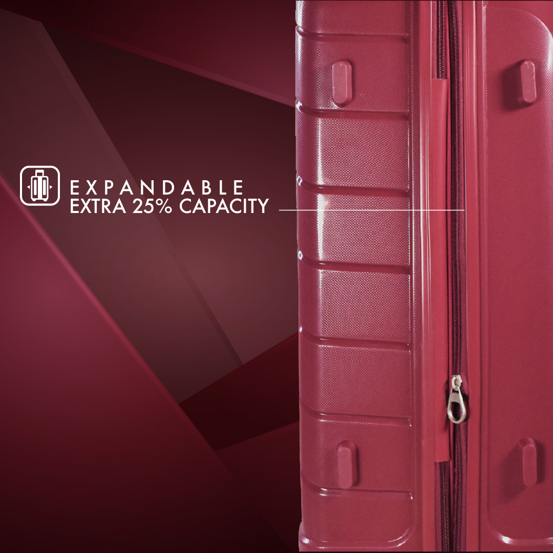 URBANlite Ridge 20"inch | 8-Wheel Spinner | TSA Lock I Expandable | Hard Case Luggage-ULH21906