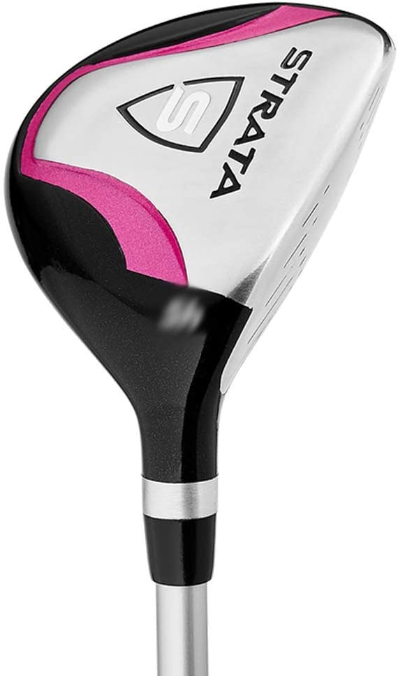 Callaway Women's Women Woman Woman's Female Strata Complete Right or Left Handed Hand Golf Club Driver Putter Chipper and Bag Set · v11