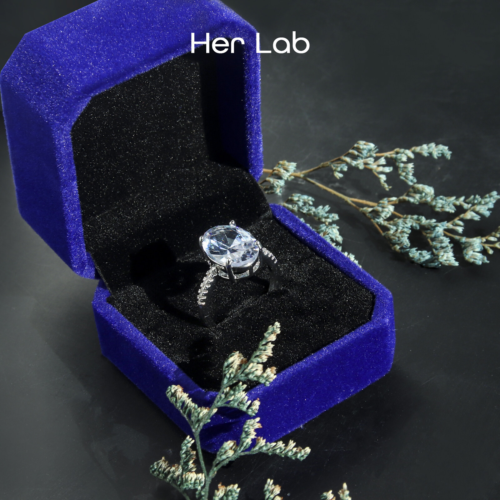 เครื่องประดับจากห้องทดลองของเธอ|แหวนเพชรแท้ Moissanite ทองคำขาว 3 กะรัต พร้อมใบรับรอง GRA 100% ผ่านการคัดเลือกเพชร แหวนเพชรทรงวงรี 4 แฉก PT 950 แพลตตินัม 50% แถบสีแต่งงาน แหวนหมั้นแบบคลาสสิก ของขวัญพิเศษสำหรับทั้งชายและหญิง