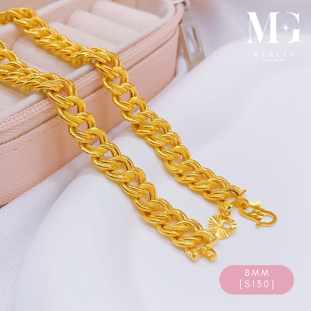 Merlin Goldsmith 22K 916 Gold (8MM) Baby Coco Bracelet · v3