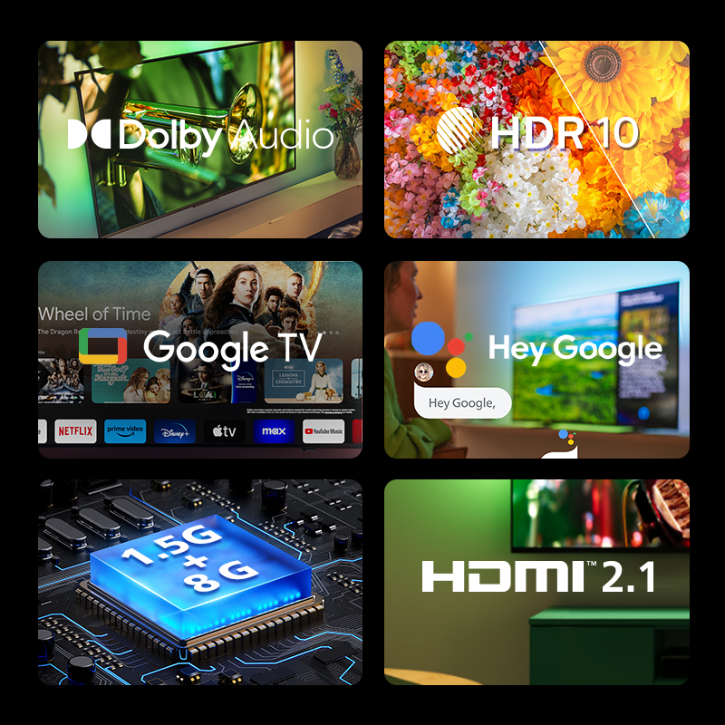 [MAR ARRIVAL] 2024 Model PHILIPS Google SMART Full HD LED 43 Inch TV | 43PFT6509/98 | Youtube | Netflix | meWatch | Google Assistant | Dolby Vision | 3 years warranty | FOC Tabletop Setup · v13