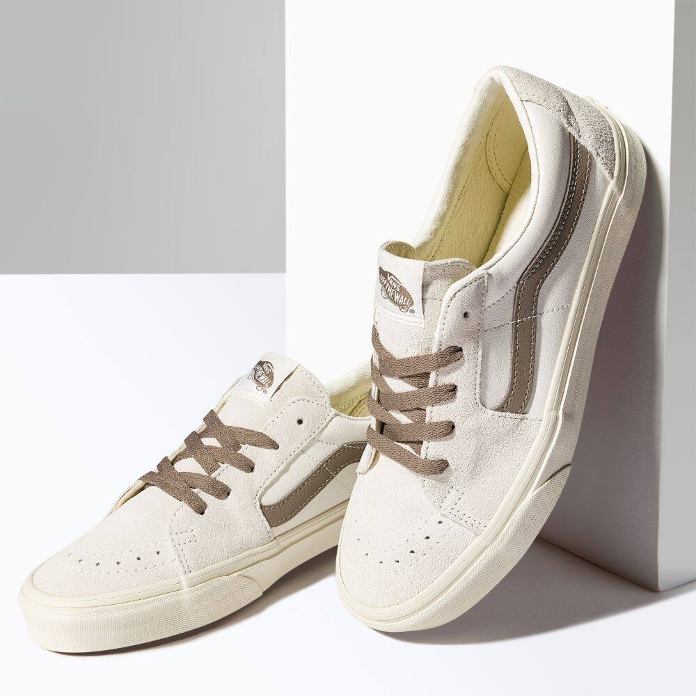 Vans Vintage Pop SK8-Low Sneakers Women (Unisex US Size) BEIGE VN0A5KXDR2S1 · v6