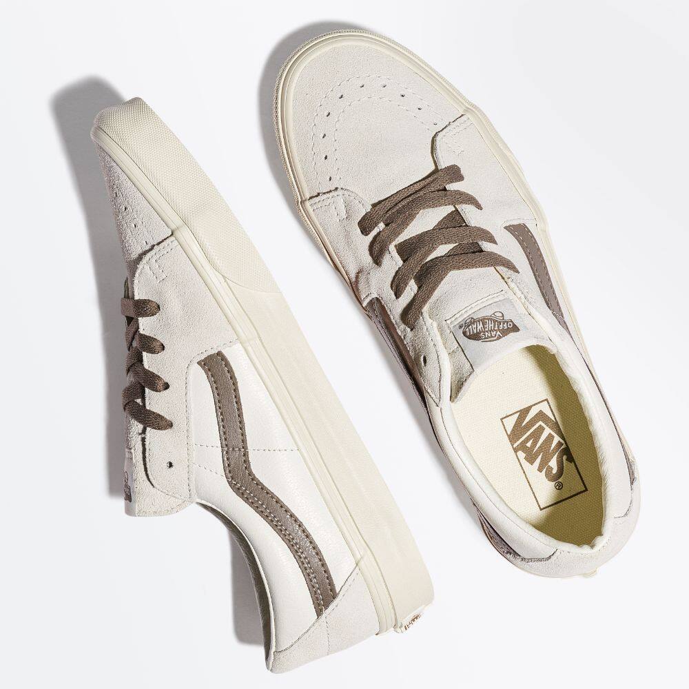 Vans Vintage Pop SK8-Low Sneakers Women (Unisex US Size) BEIGE VN0A5KXDR2S1 · v6