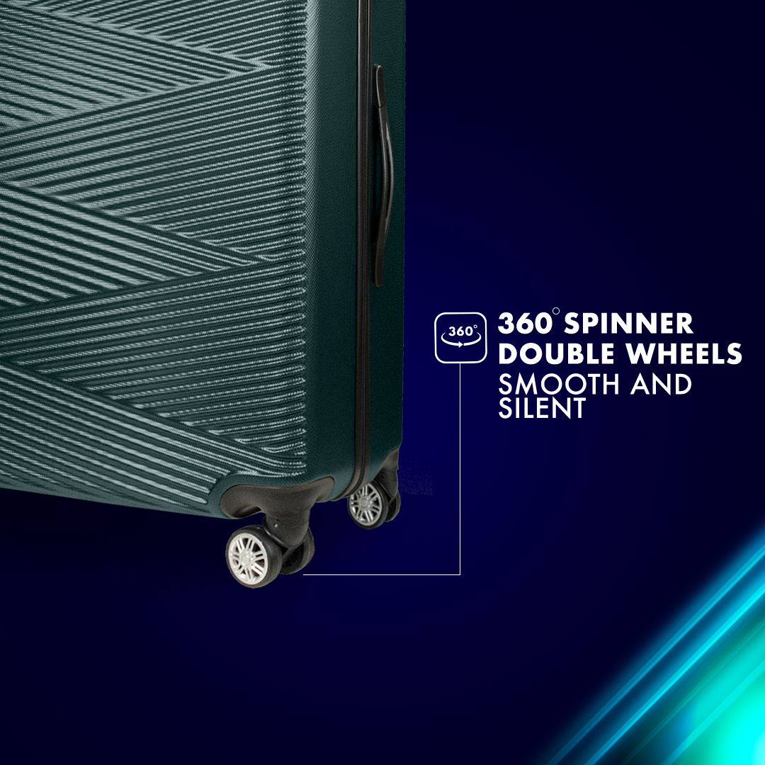 [SG Hazır Stok] UrbanLite ECHO 2.0 - [24 inç+28 inç] 360° 8 Tekerlek Döndürücü Köşe Koruyucu Bagaj ULH21904 Universal Traveller Tarafından Teslimat İçin 3 İş Günü