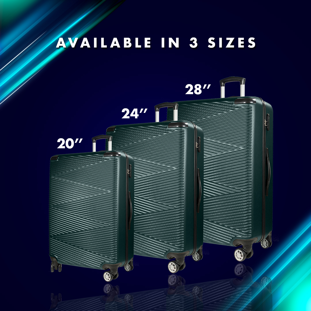 [SG Hazır Stok] UrbanLite ECHO 2.0 - [24 inç+28 inç] 360° 8 Tekerlek Döndürücü Köşe Koruyucu Bagaj ULH21904 Universal Traveller Tarafından Teslimat İçin 3 İş Günü