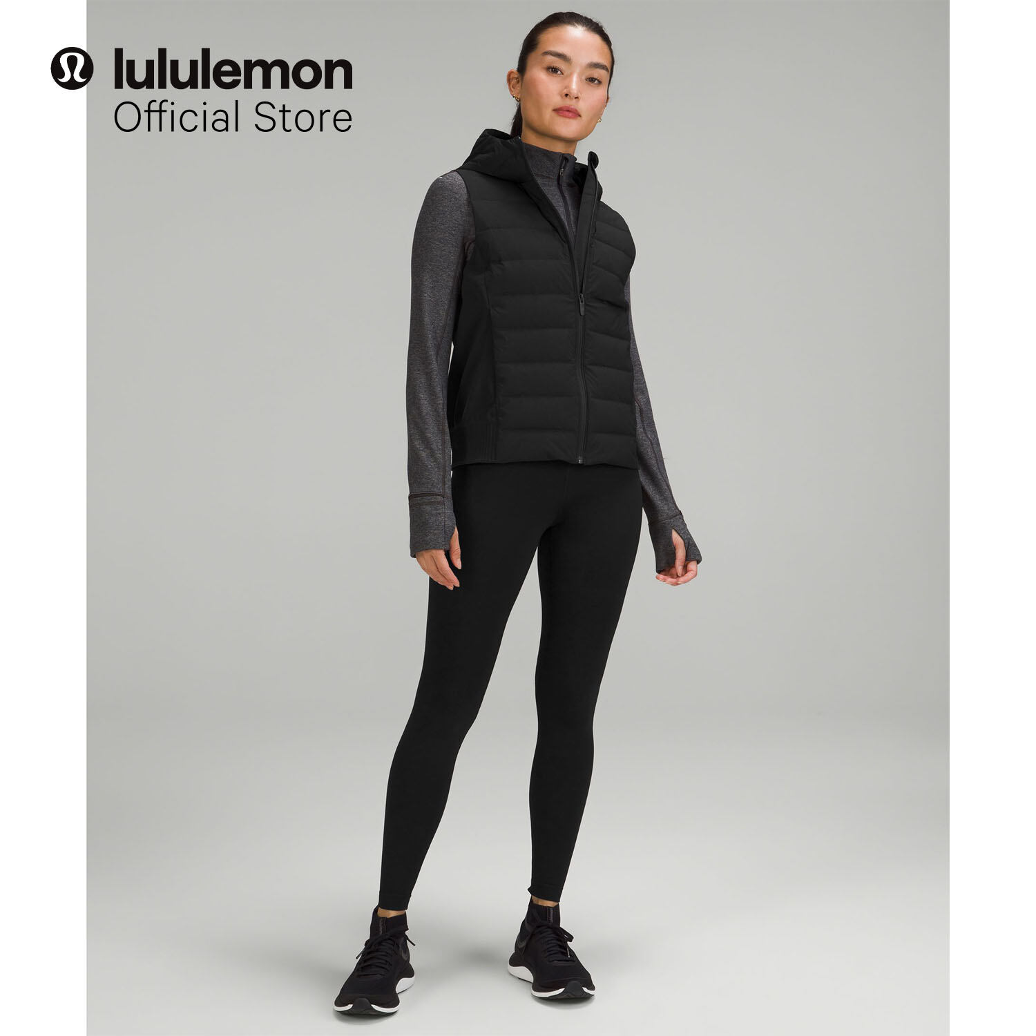 lululemon Kadın Su Geçirmez Yüksek Bel Polar Tight 26" - Asia Fit - spor giyim pantolon