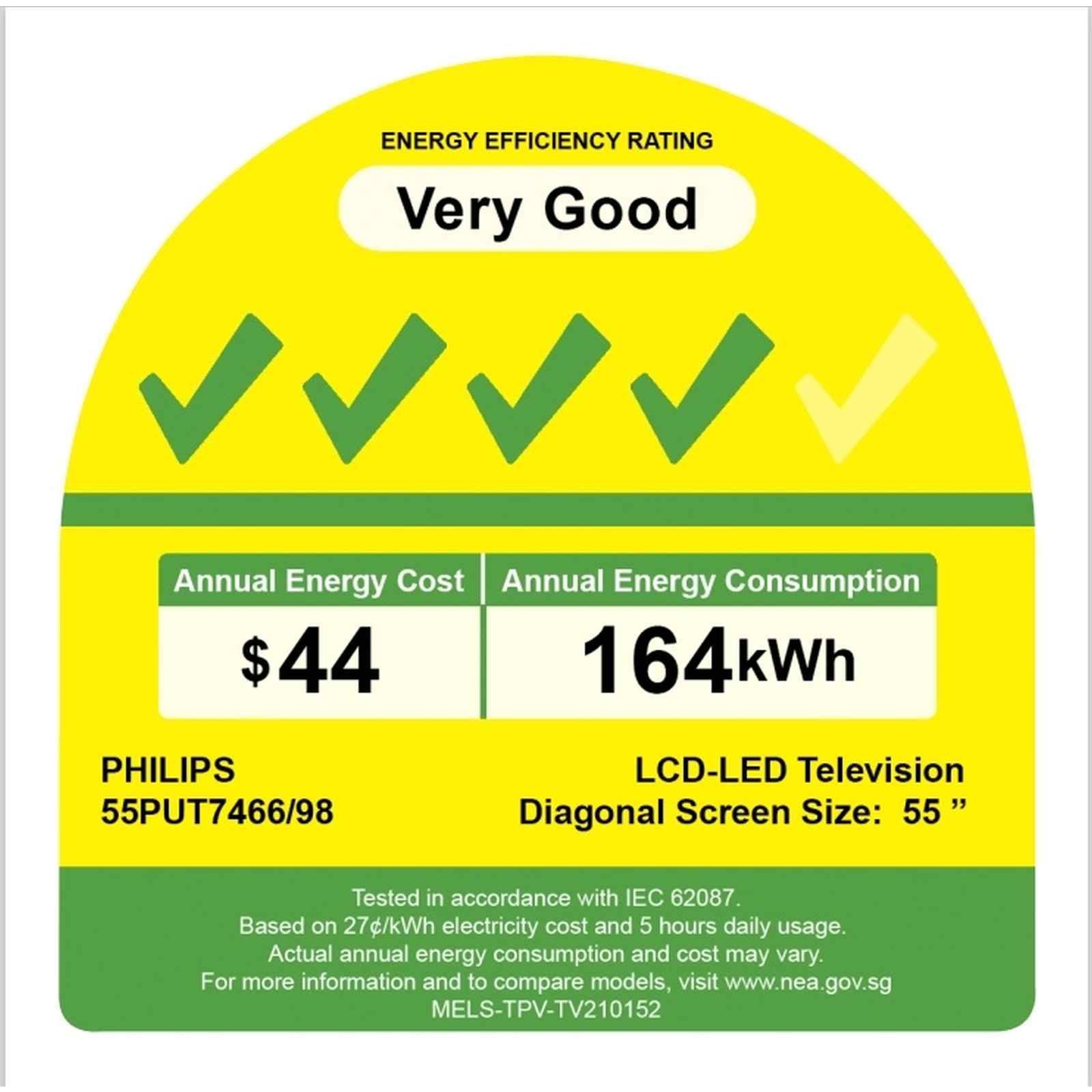 TV Android PHILIPS 4K UHD LED 55" | 55PUT7466/98 | Youtube | Netflix | Dolby Atmos e Dobly Vision | Installazione a parete GRATUITA del valore di 150 dollari