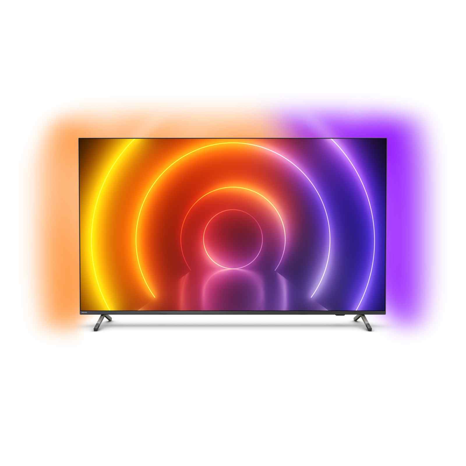 PHILIPS 4K UHD LED 55" Android TV | 55PUT8516/98 | 3 Sided Ambilight | P5 Perfect Engine | Youtube | Netflix | Dolby Atmos & Dobly Vision | FREE wallmount installation