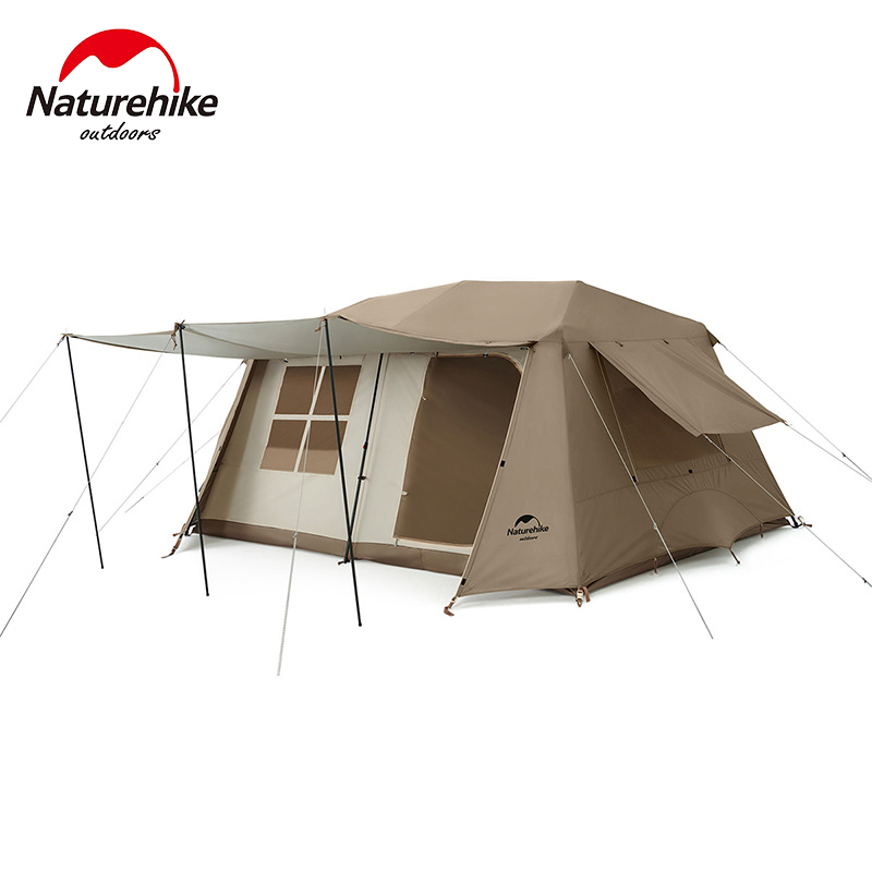 Naturehike Camping Tent  Village Series 4-6 Person Foldable  Waterproof Camping Tent Outdoor Family Home