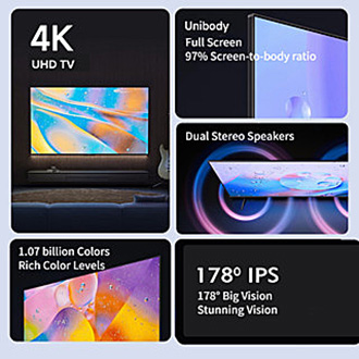 ทีวี 4k HD ซื้อจากต่างประเทศ รับประกัน 6 เดือน ไม่รองรับการคืนเงิน
