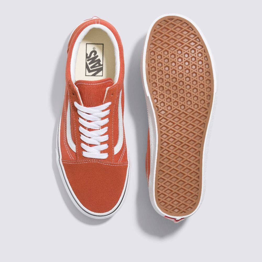 Vans Color Theory Old Skool Sneakers Damen (Unisexus-Größe) ORANGE VN0005UFGWP1