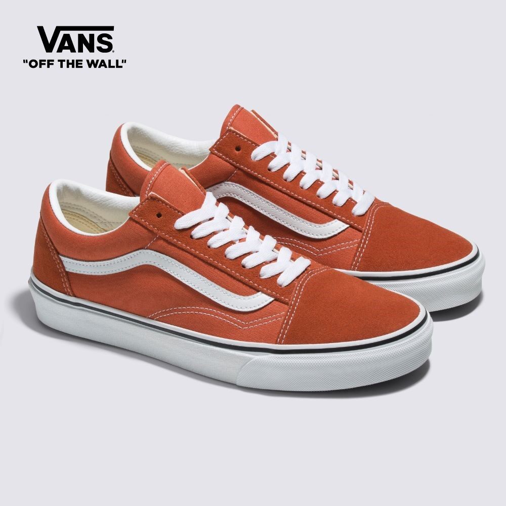 Vans Color Theory Old Skool Sneakers Damen (Unisexus-Größe) ORANGE VN0005UFGWP1