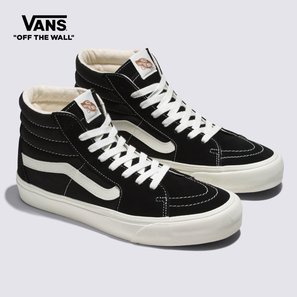 รองเท้าผ้าใบ Vans Sk8-Hi VR3 สำหรับผู้หญิง (UnisexUSSize) สีดำ VN0005UN1KP1