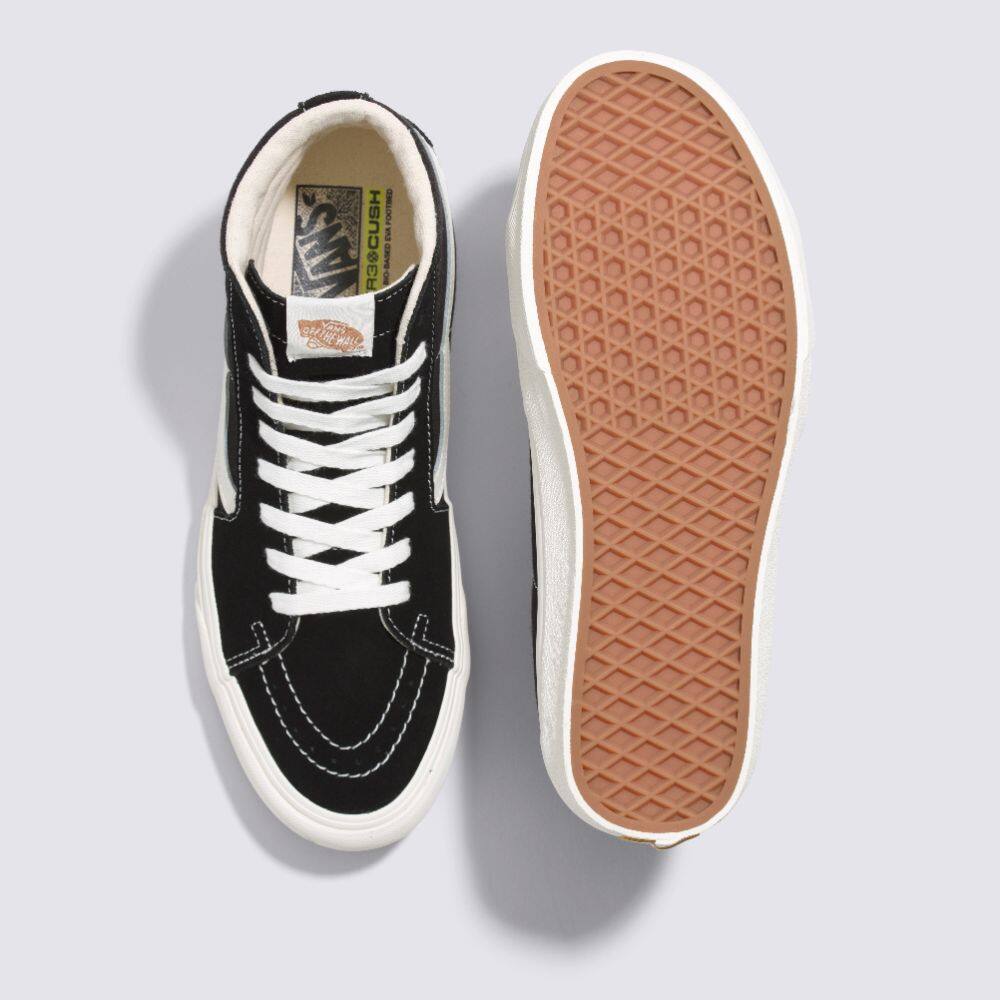 รองเท้าผ้าใบ Vans Sk8-Hi VR3 สำหรับผู้หญิง (UnisexUSSize) สีดำ VN0005UN1KP1