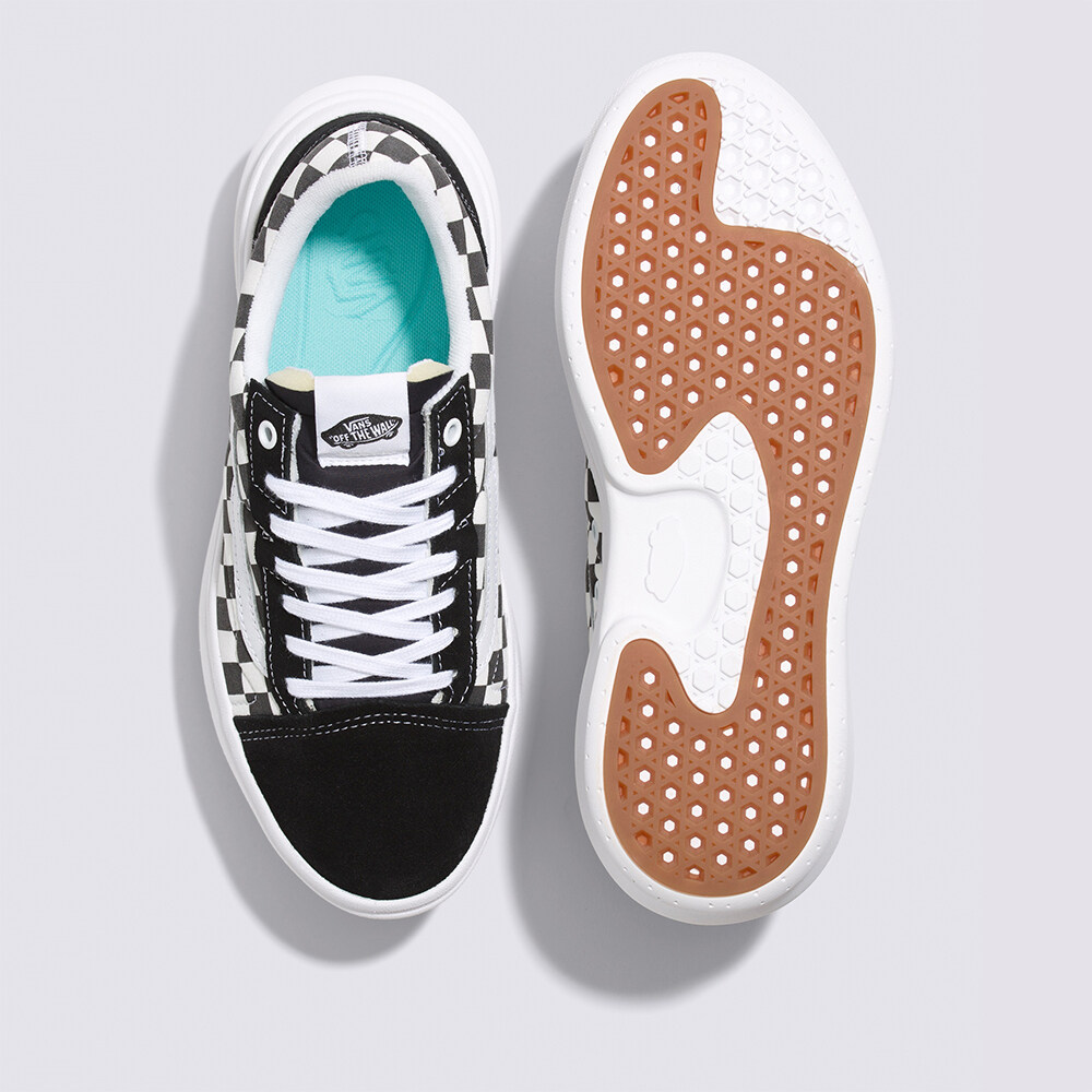 Vans Checkerboard Old Skool Overt Cc Sneakers Women (UnisexUSSize) BLACK VN0A7Q5E95Y1 · v6