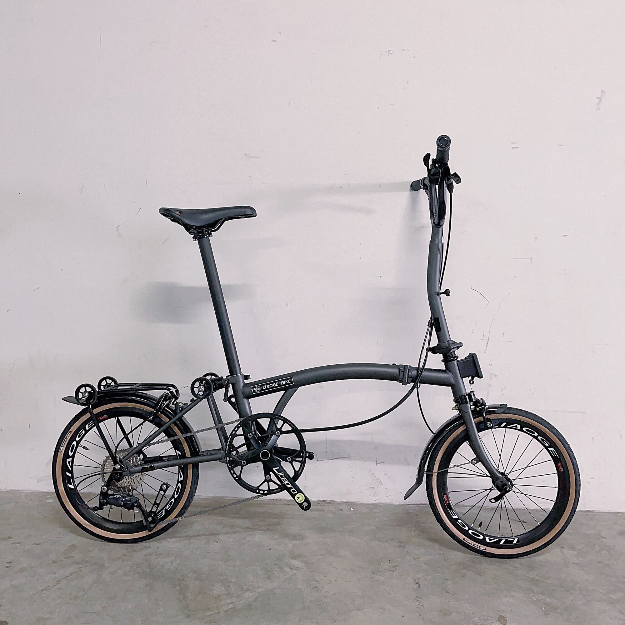 [LIAOGE BIKE] Liaoge trifold bike version 4=3.4 (liaoge666) 9 speed external gears Shimano Sora · v5