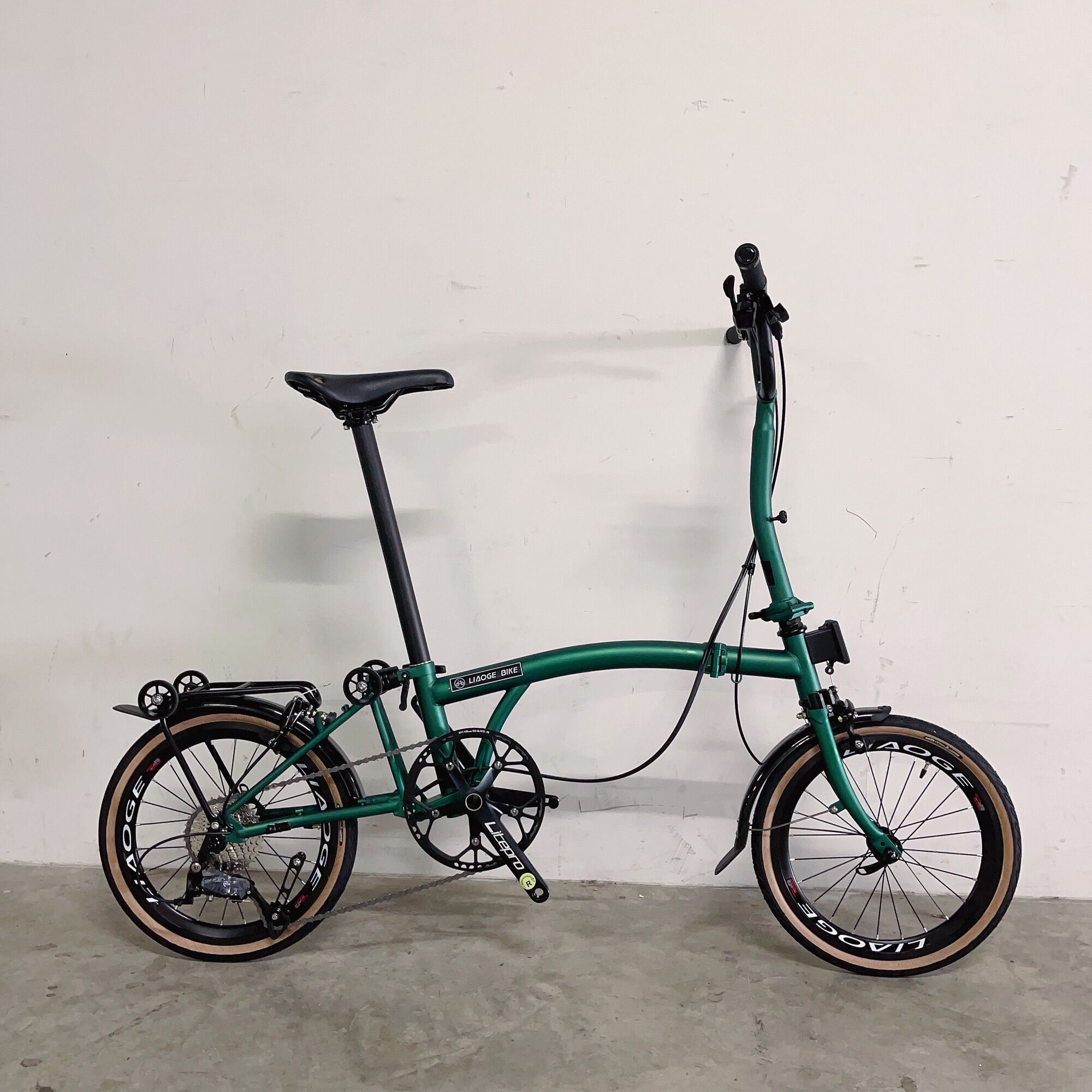 [LIAOGE BIKE] Liaoge trifold bike version 4=3.4 (liaoge666) 9 speed external gears Shimano Sora · v5