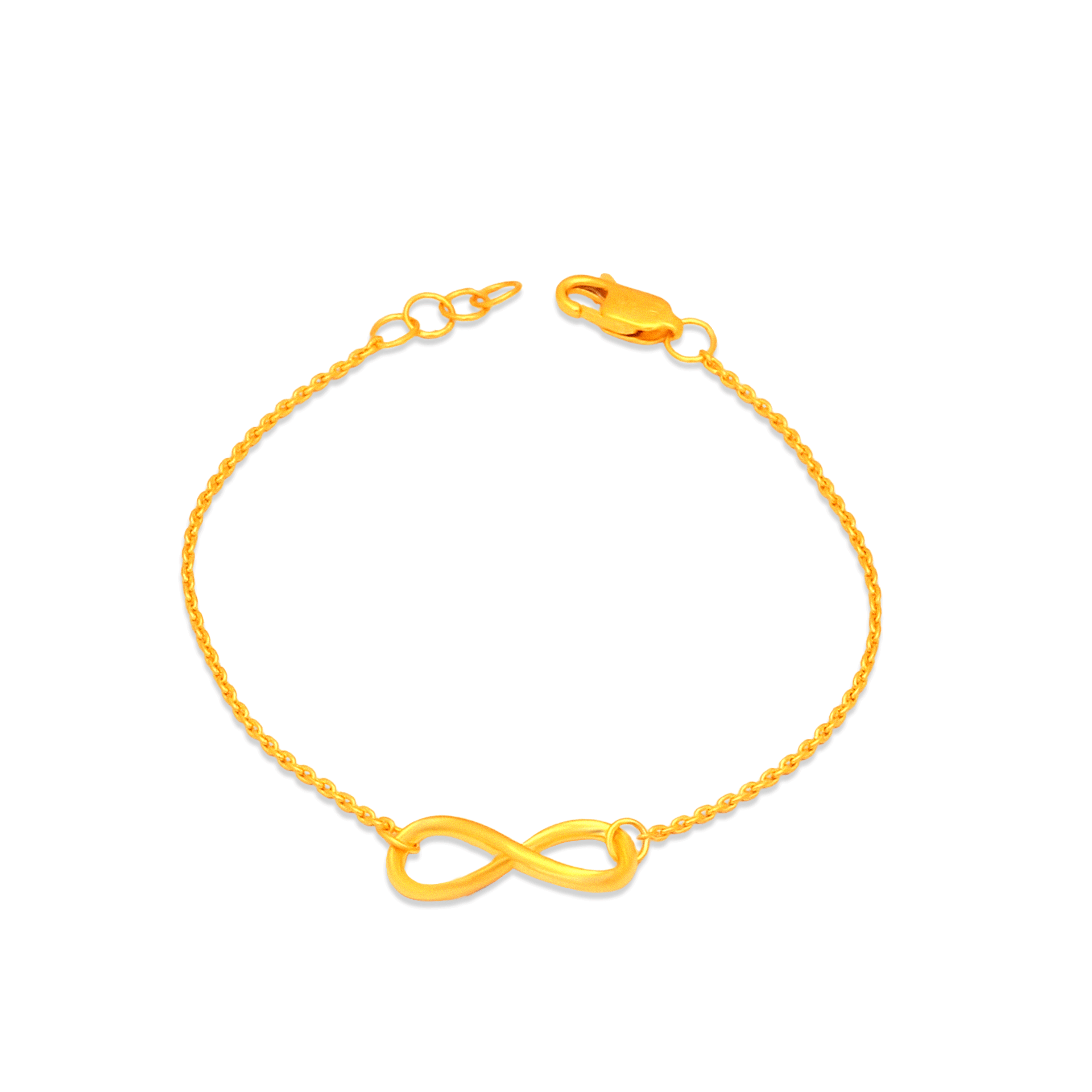 TAKA Jewellery 916 Gold Bracelet Infinity · v5