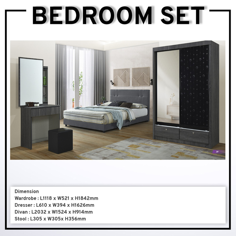 Bedroom Set Furniture Wardro…