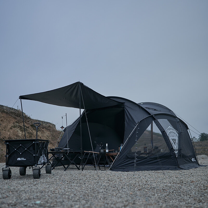MOBI GARDEN Camping Tent 2-3 Person Waterproof Rainproof Windproof Portable Large Space 4 Season Backpacking Hiking · v67
