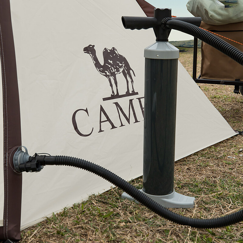CAMELCROWN 4-5 persons Inflatable Travel Resident Tent Outdoor Selfdriving Rainproof Windproof Camping Two-room And One-Hall Multi-Person Tent