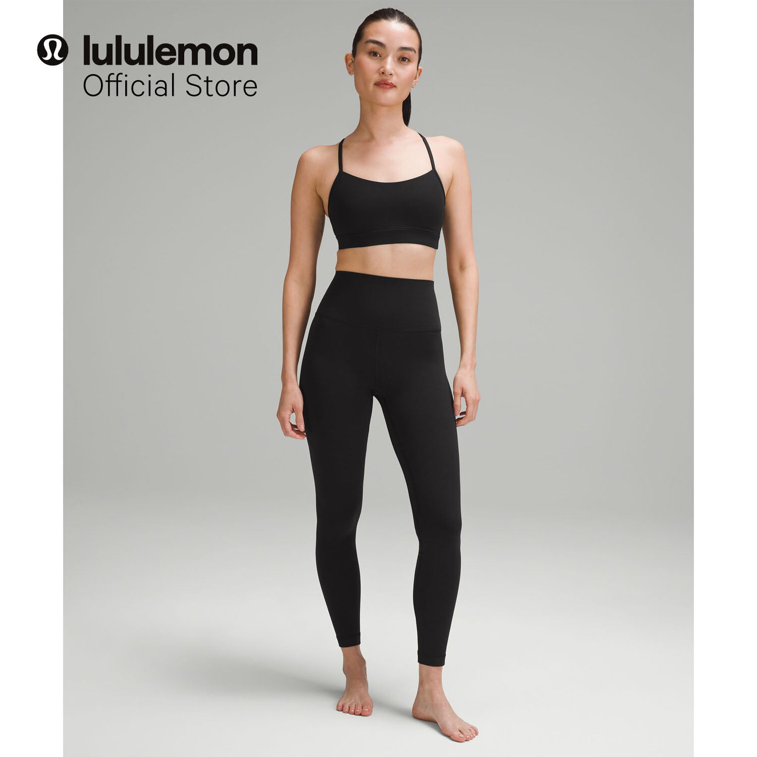 (İnternete Özel) lululemon Kadın Align™ Yüksek Bel Pantolon 26" - Asia Fit - yoga pantolonu