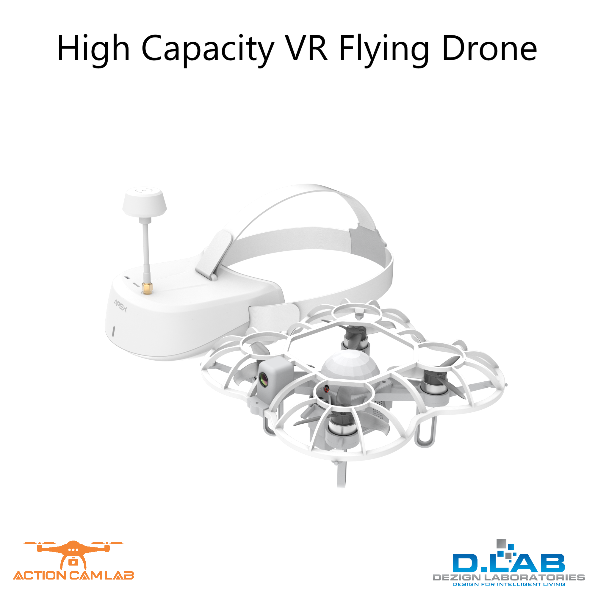 High Capacity Virtual Reality Racing Drone (X122) · v16