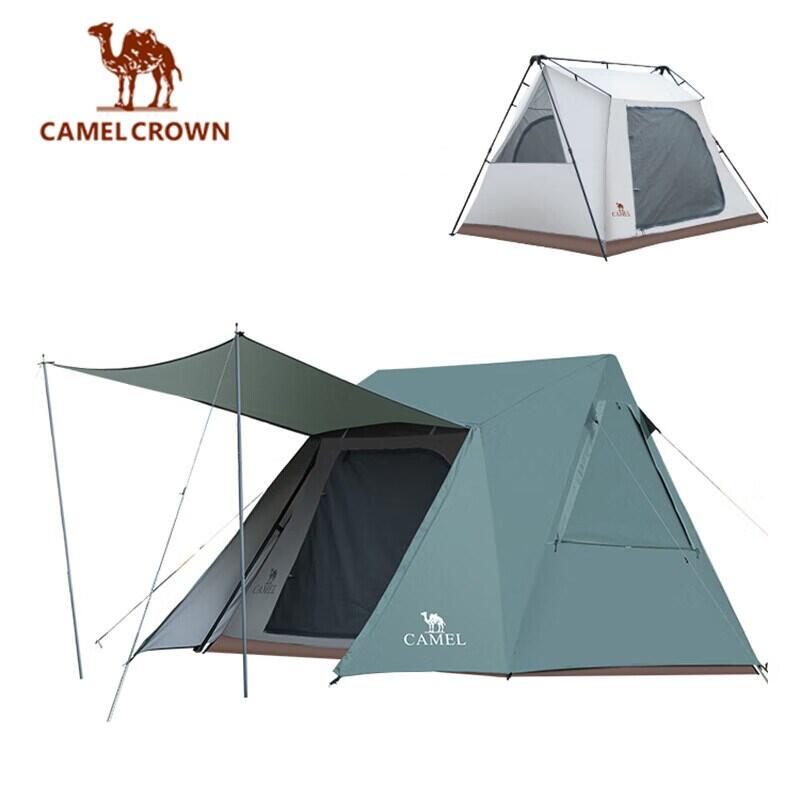 CAMELCROWN Outdoor Camping automatic Quick Build tent Large Capacity 3-4 Persons tent Large Space