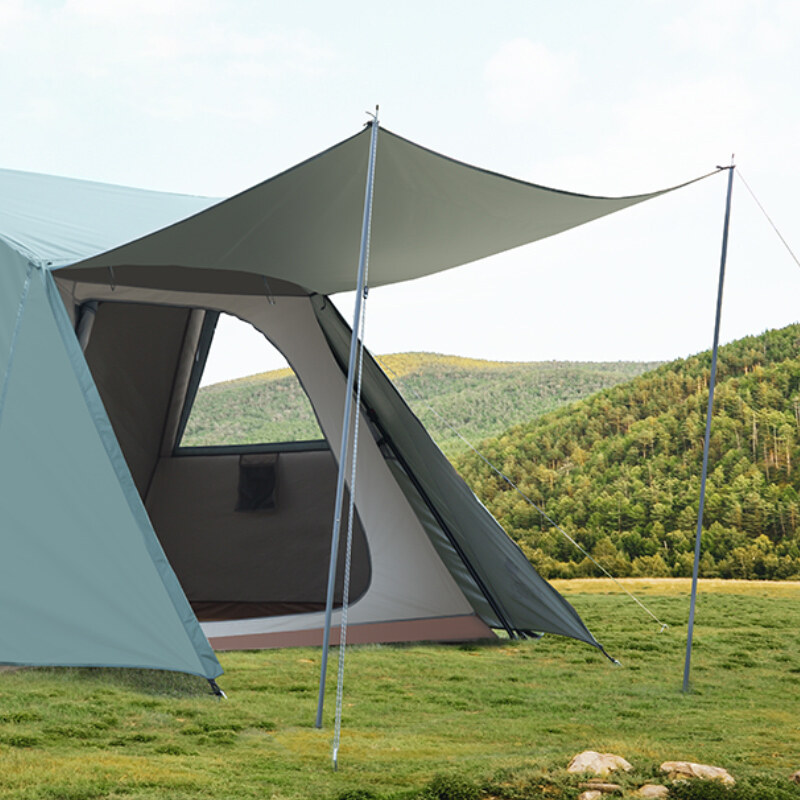 CAMELCROWN Outdoor Camping automatic Quick Build tent Large Capacity 3-4 Persons tent Large Space · v21