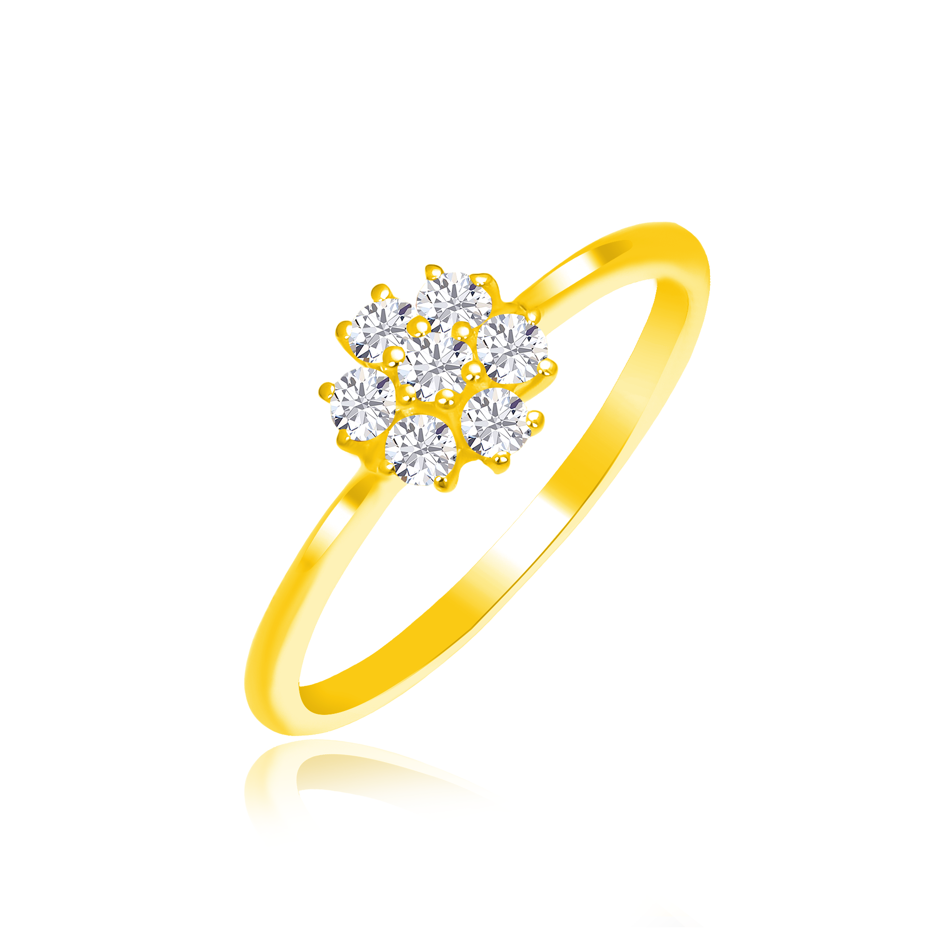 TAKA Jewellery แหวนเพชร Cresta 9K