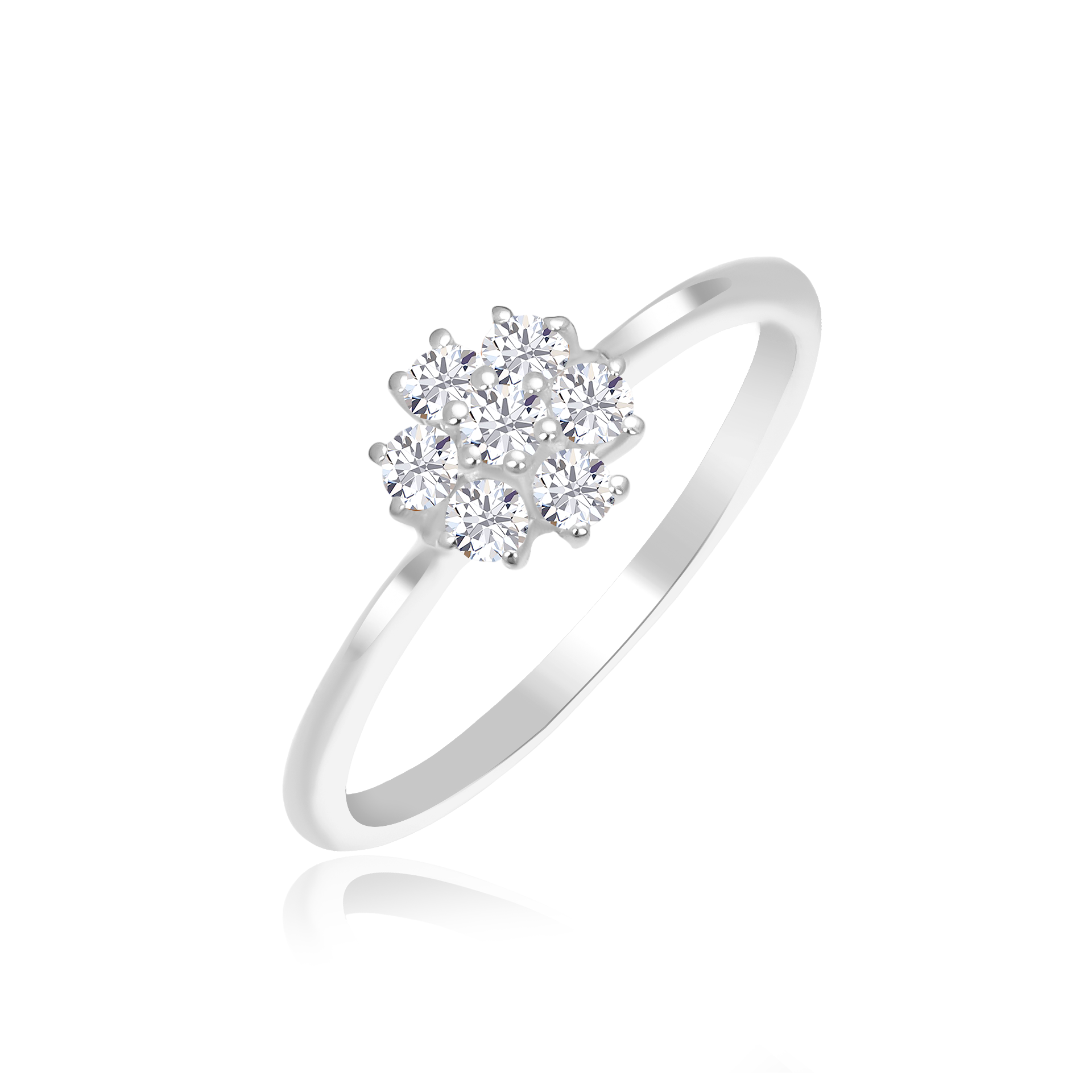 TAKA Jewellery แหวนเพชร Cresta 9K