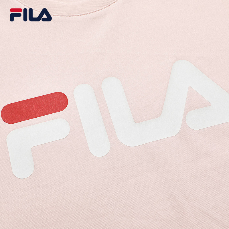 FILA CORE Men's LIFESTYLE Short Sleeve T-shirt in Pink (Unisex)