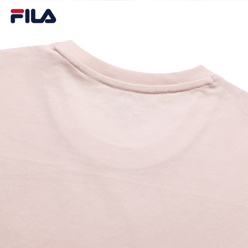 FILA CORE Men's LIFESTYLE Short Sleeve T-shirt in Pink (Unisex)