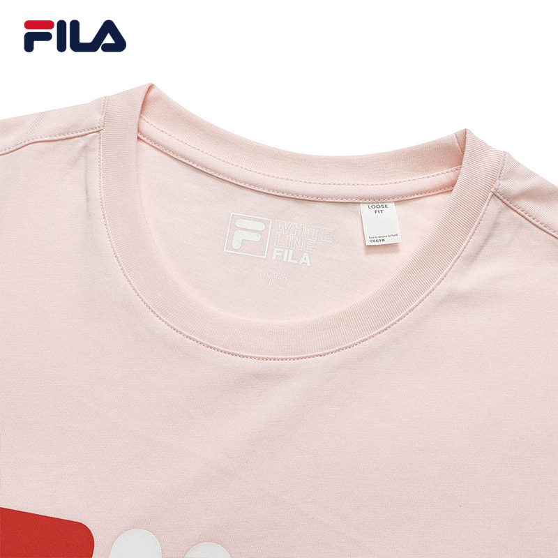 FILA CORE Men's LIFESTYLE Short Sleeve T-shirt in Pink (Unisex)