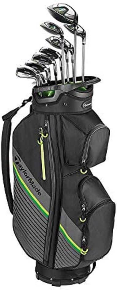 TaylorMade RBZ Speedlite Complete 13 Piece Set, Steel, LEFT Hand Handed Regular Flex Complete Golf Driver Wedge Iron Putter Club Set