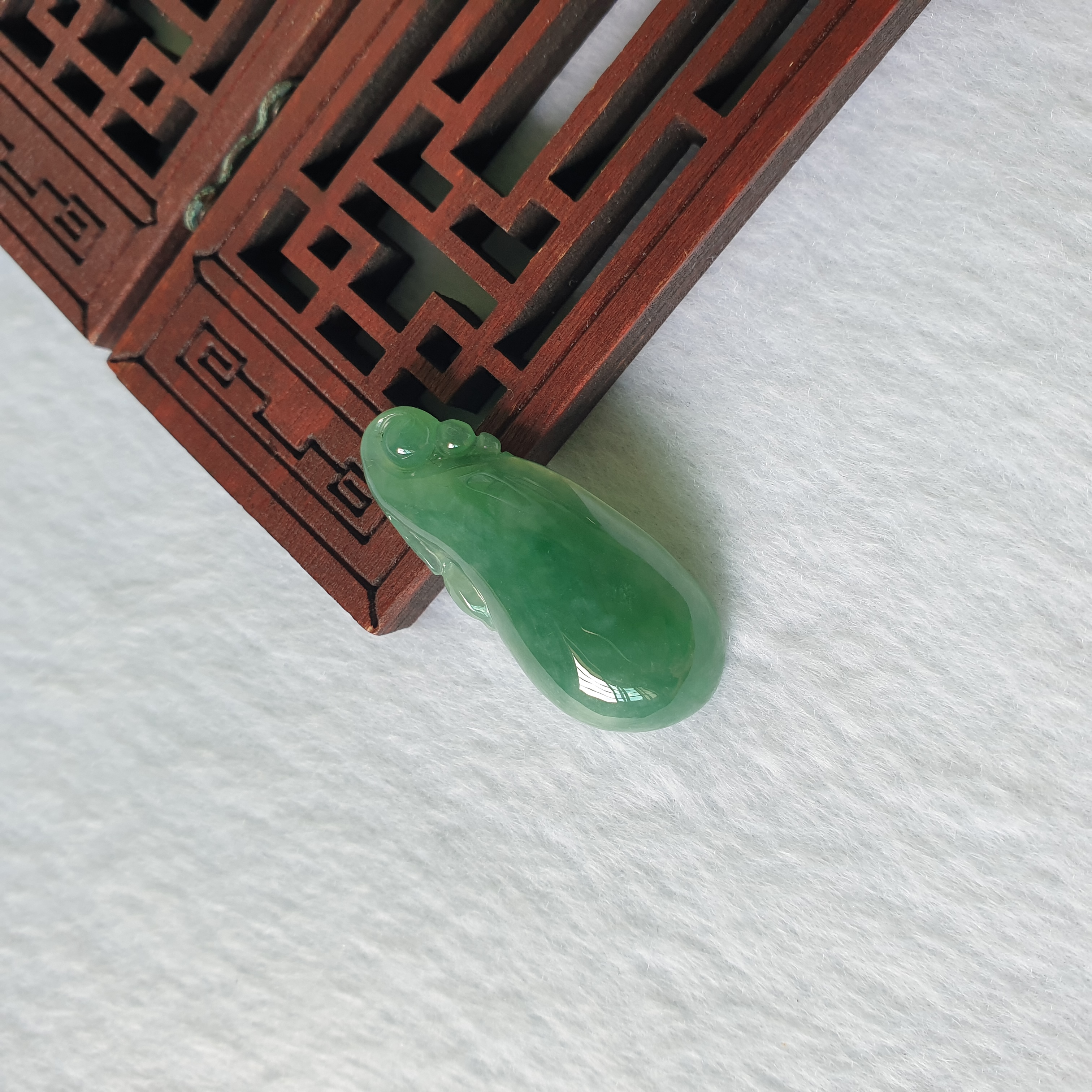 LoveJadeite, Jadeite Jade Melon Pendant, Melon Pendant, Jade Pendant, Jadeite Pendant, Jade Necklace, Melon Necklace, Jade Melon, Jadeite Melon, Melon, Best, Gift, Jade, Jadeite, Pendant, Necklace, Man, Women, Couple, Parent, Senior, Birthday, Anniversary · v4