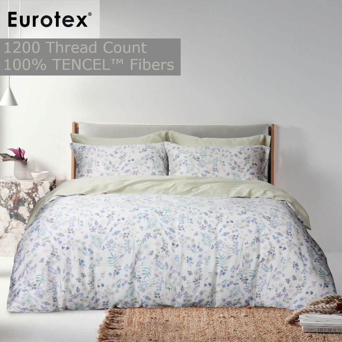 Ertex Mod Living, Thread Swant, Tencel 84 Vipers, ชุดผ้าปูที่นอนแบบรัดมุม, Athena