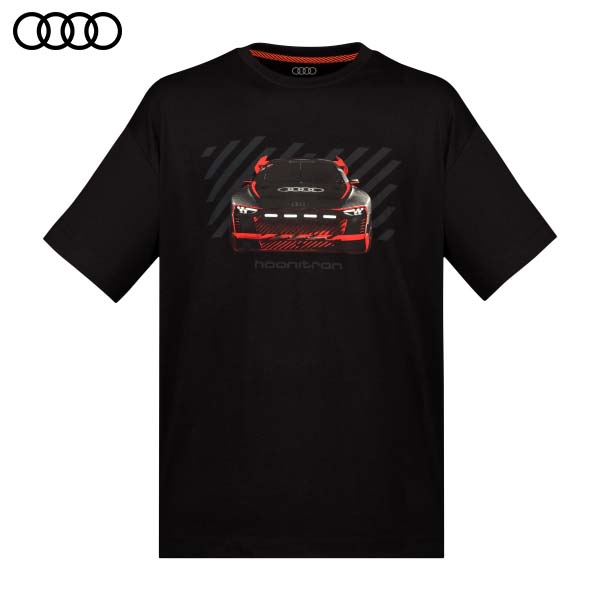 T-SHIRT Audi Sport HOONITRON, UNISEX, NERA