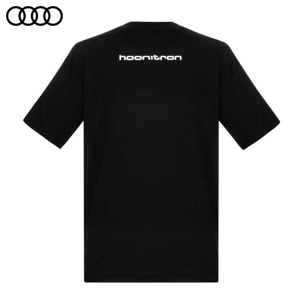Audi Spor T-SHIRT HOONITRON, UNISEX, SİYAH