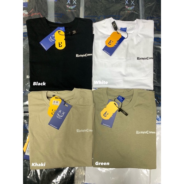 [Jshopspree]Authentic Rickyisclown Gothic Logo Oversized Tees · v4