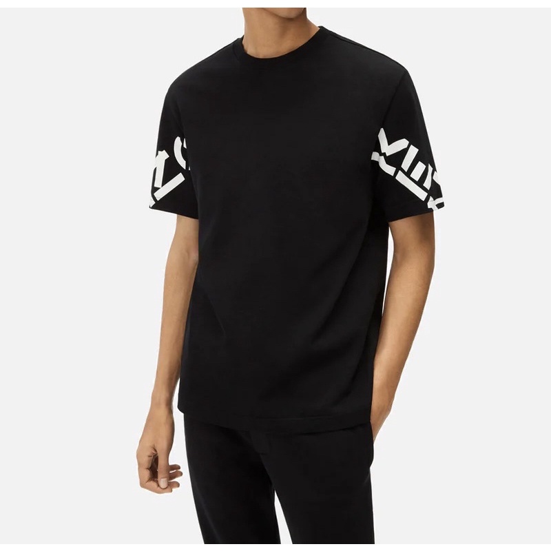 [Jshopspree]Authentic Kenzo Paris Cuff Print Tee