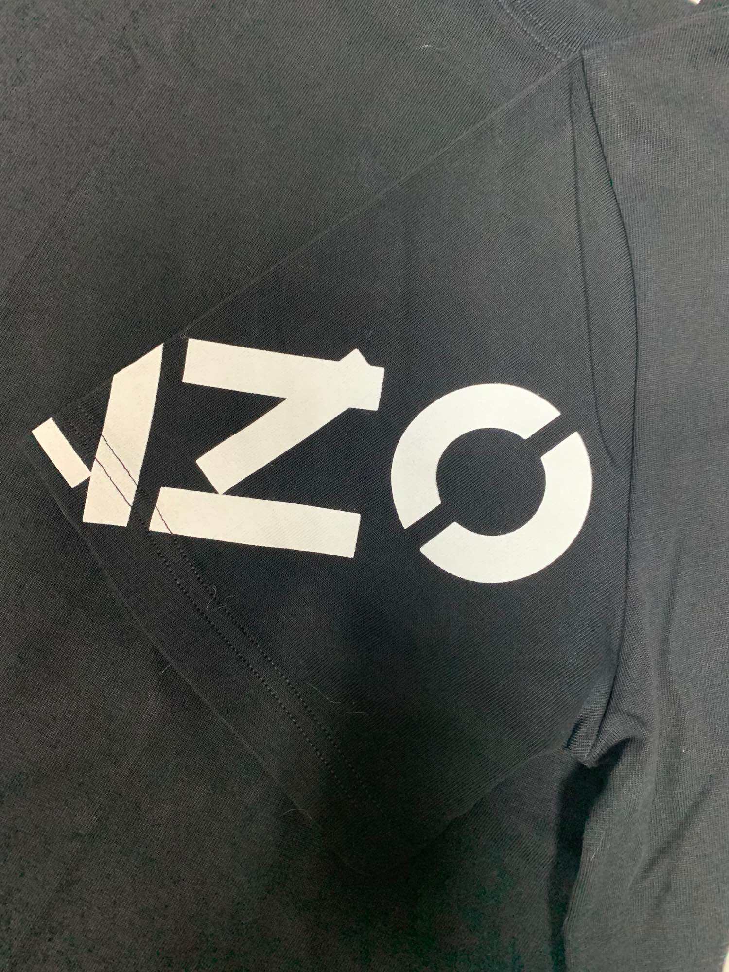 [Jshopspree]Authentic Kenzo Paris Cuff Print Tee · v3