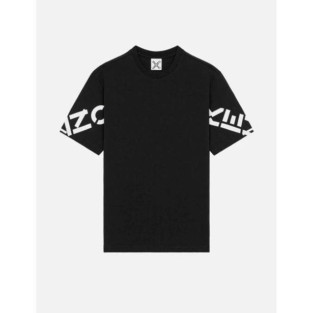 [Jshopspree]Authentic Kenzo Paris Cuff Print Tee · v3