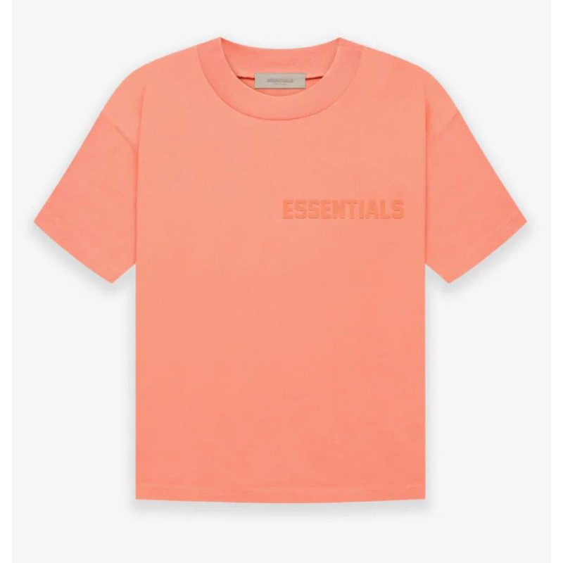 [Jshopspree]Authentic FOG Essentials FW22 Tee Coral