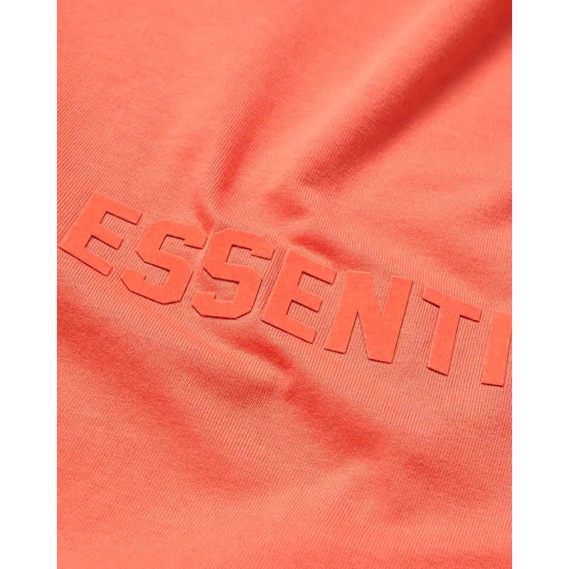 [Jshopspree] Authentisches FOG Essentials FW22 T-Shirt, Korallenrot